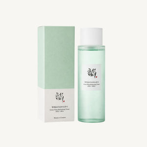 Beauty of Joseon Green Plum Refreshing Toner AHA BHA tonico viso coreano con confezione