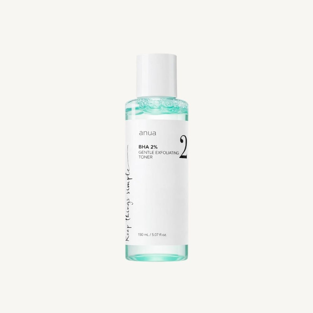 Tonico viso coreano Anua BHA 2 Gentle Exfoliating Toner per esfoliazione delicata