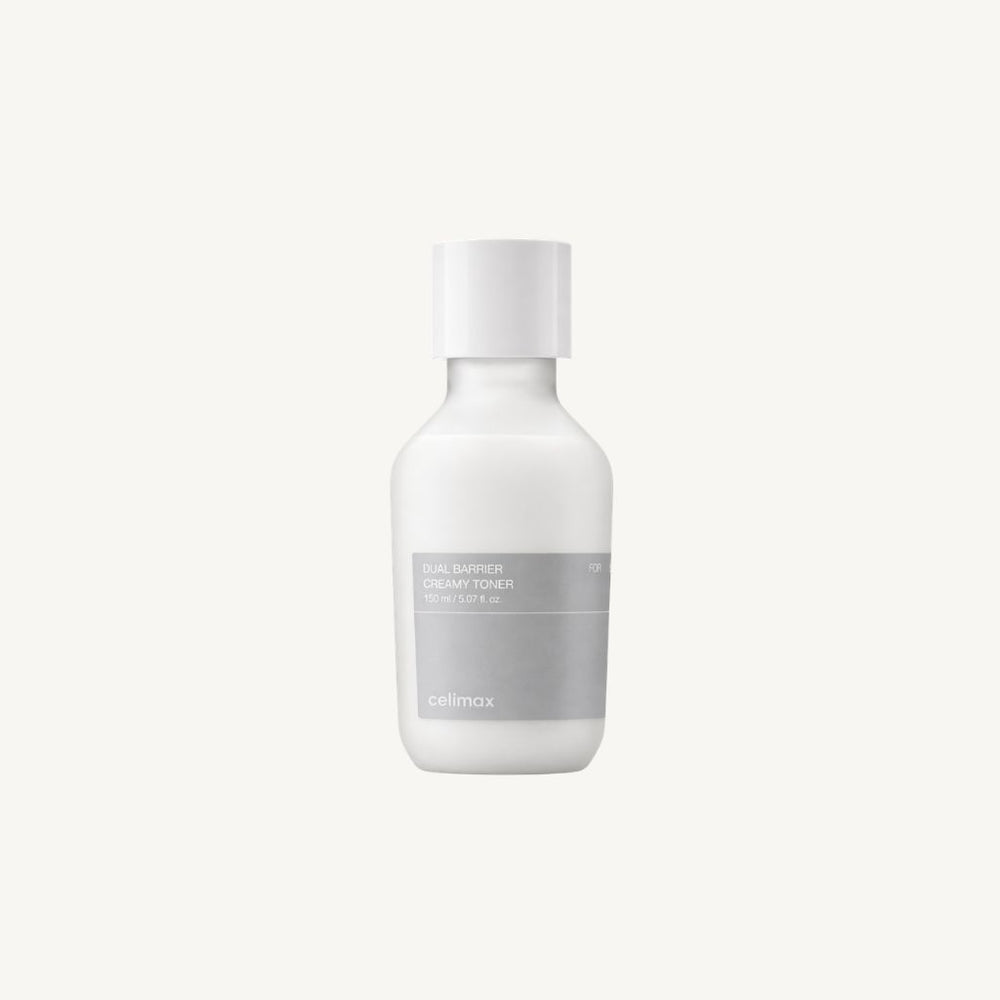 Tonico viso coreano Celimax Dual Barrier Creamy Toner per idratazione e protezione