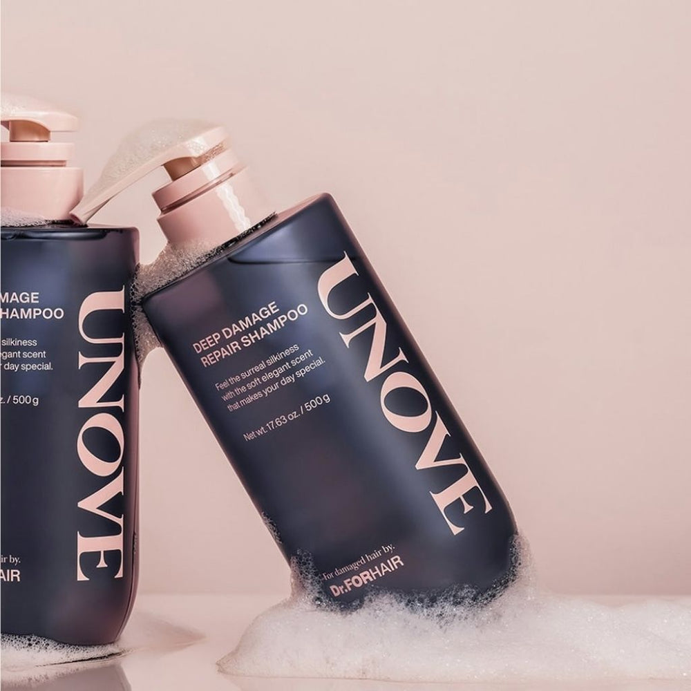 UNOVE Deep Damage Repair Shampoo 500ml shampoo coreano riparatore per capelli secchi e danneggiati