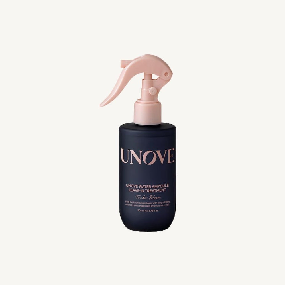UNOVE Water Ampoule Leave in Treatment 200ml trattamento capelli coreano leave in idratante e nutriente per capelli secchi danneggiati e crespi