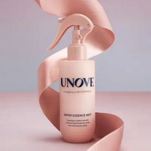 UNOVE Water Essence Mist 200ml spray capelli coreano nella routine beauty per idratare ammorbidire e rendere i capelli luminosi e setosi